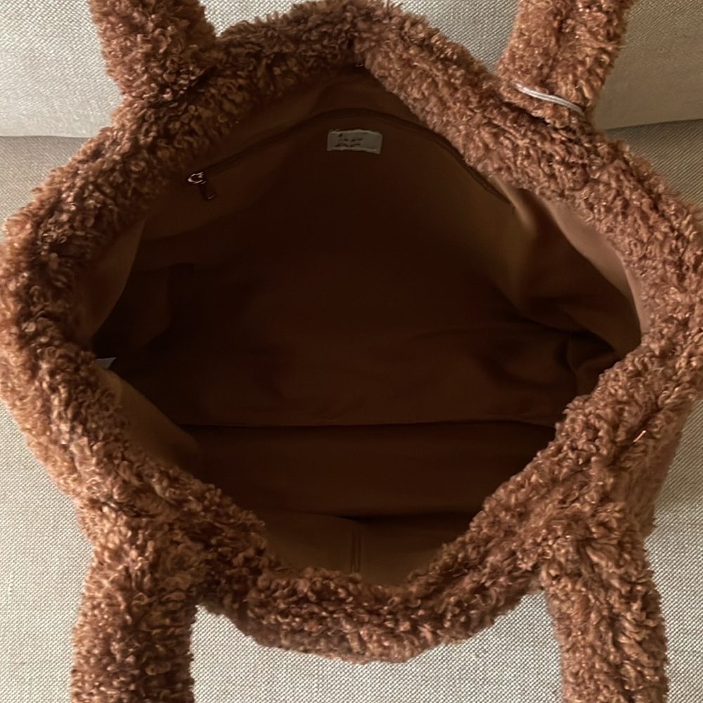 NWT A New Day Teddy Bag Tote - Picture 3 of 8
